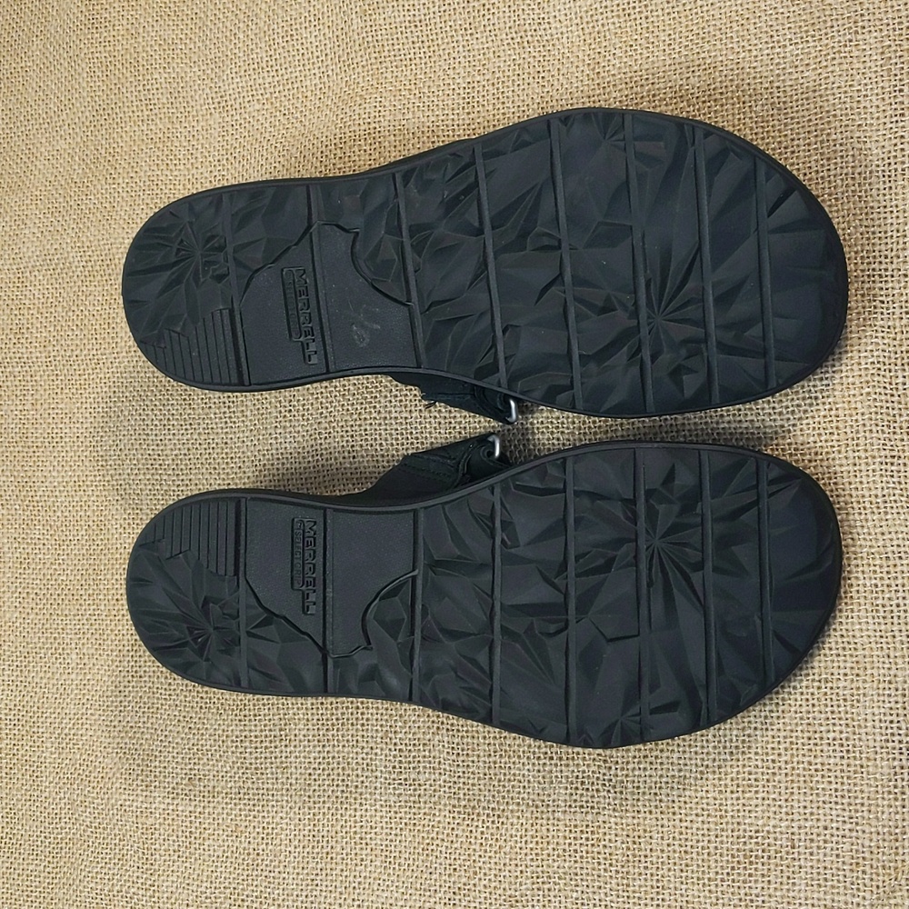 Merrell Around Town Sunvue Slide Sandal Women's Sz 6, Black, Excellent Condition - Picture 7 of 8